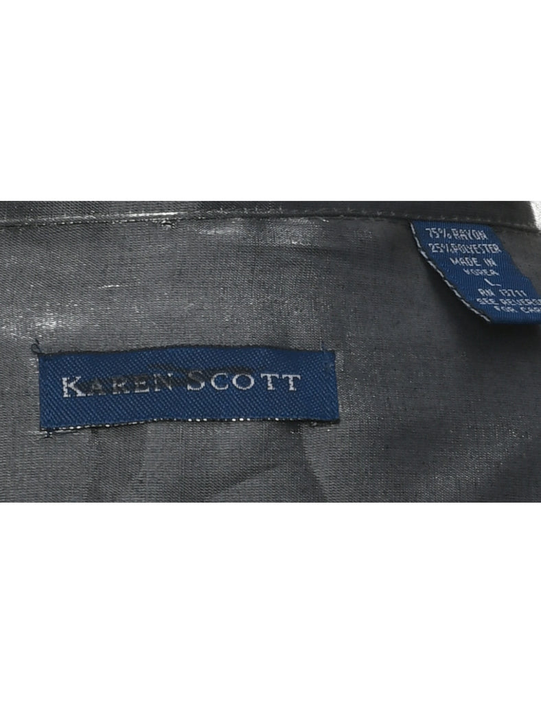 Karen Scott Evening Shirt - L