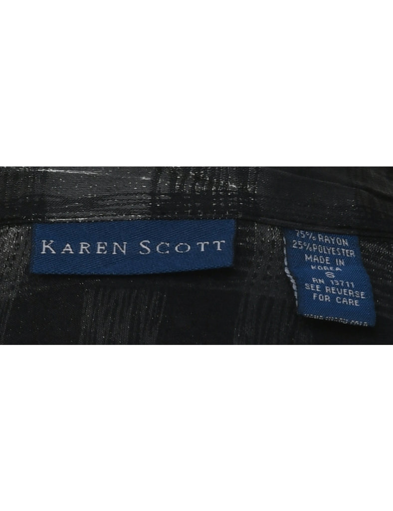 Karen Scott Evening Shirt - S