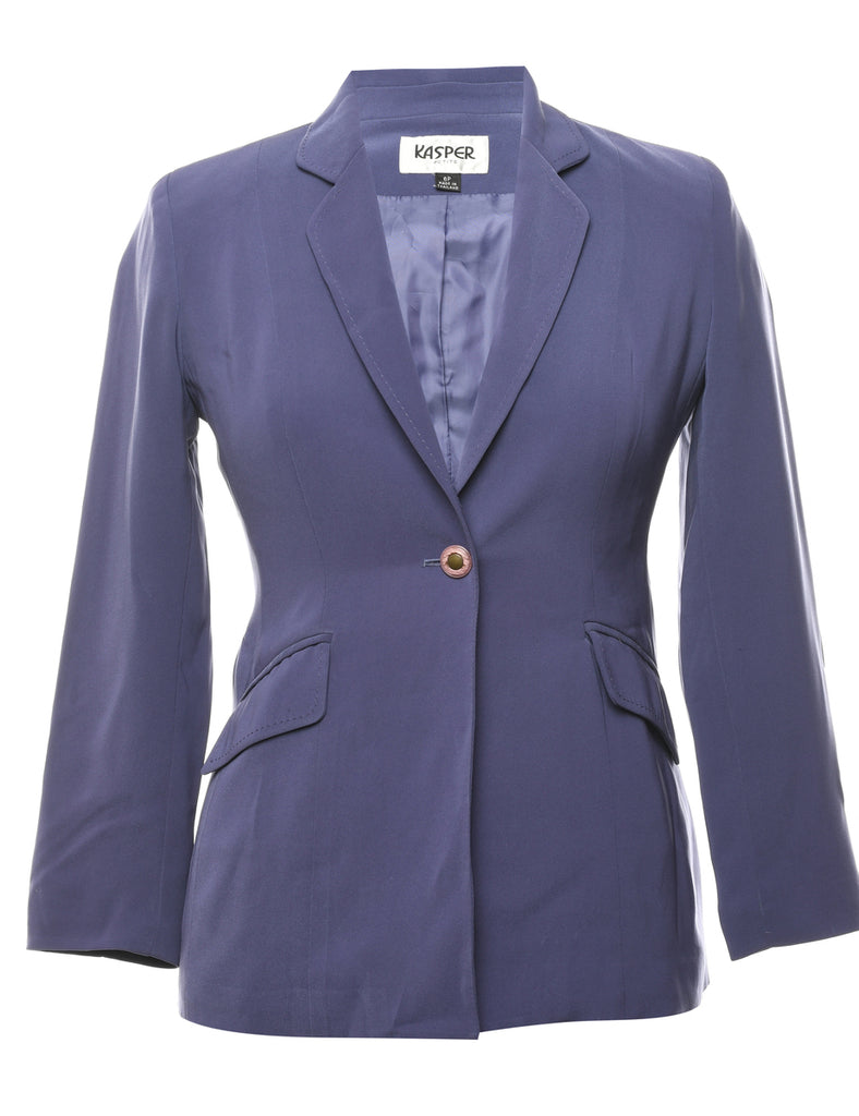 Kasper Purple Blazer - M