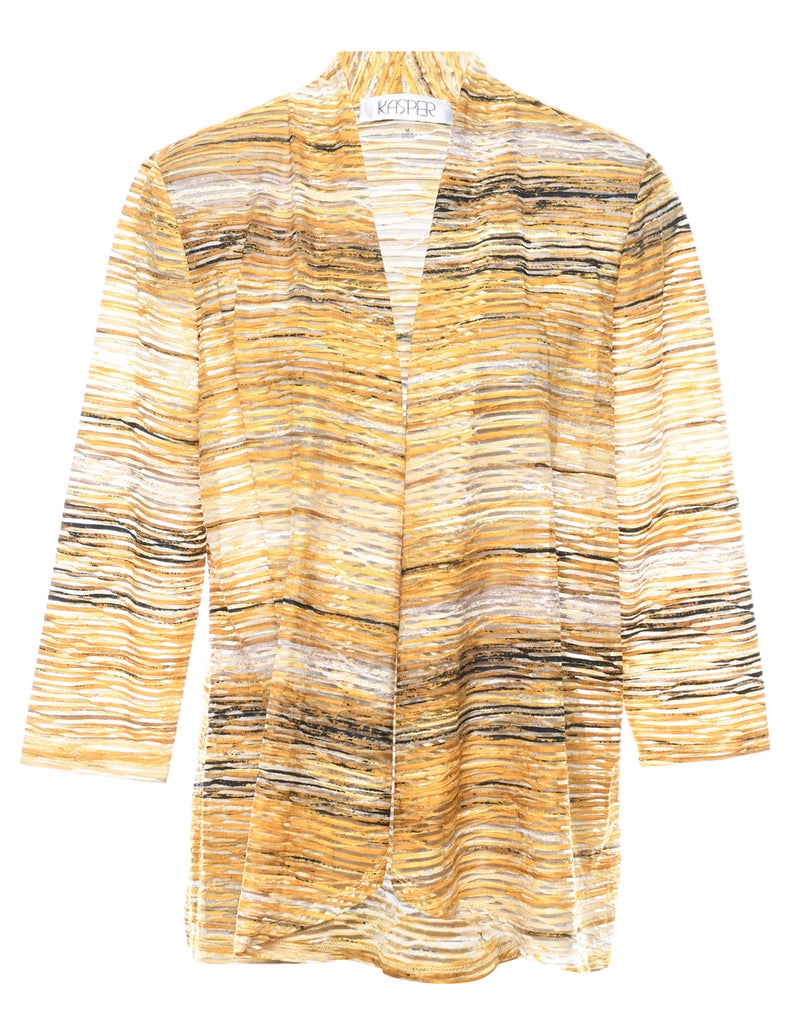 Kasper Striped Jacket - M