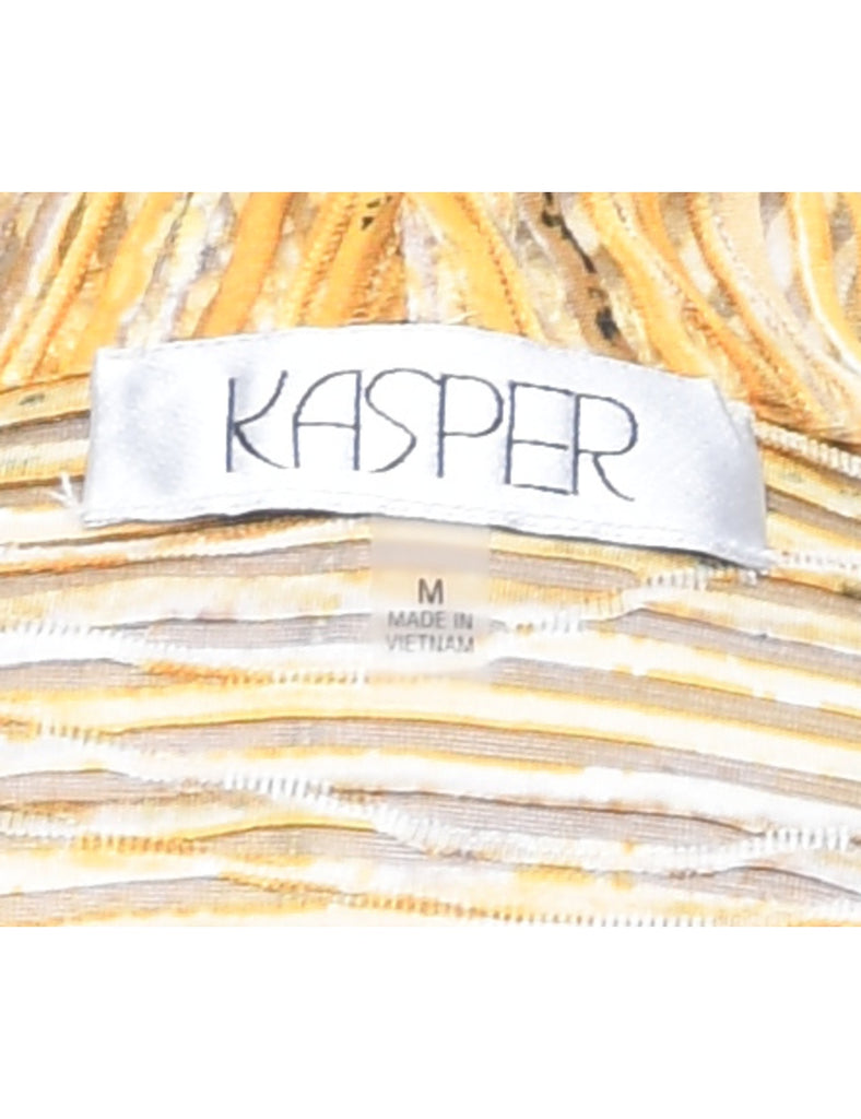 Kasper Striped Jacket - M