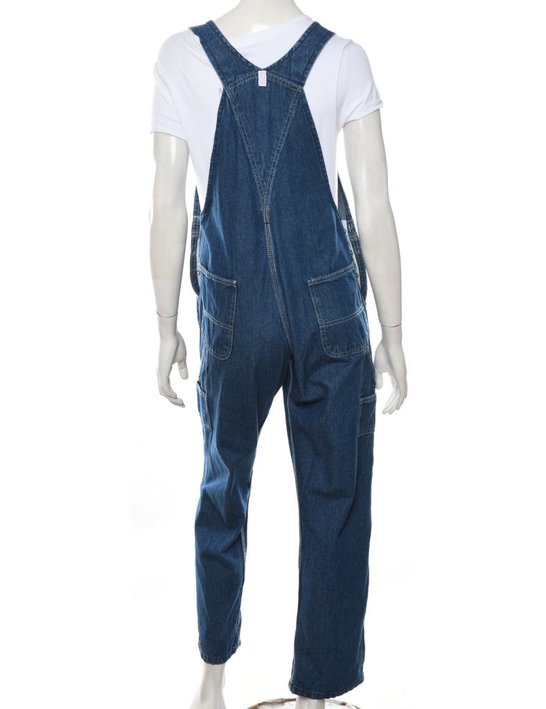 Key Dark Wash Dungarees - W34 L30