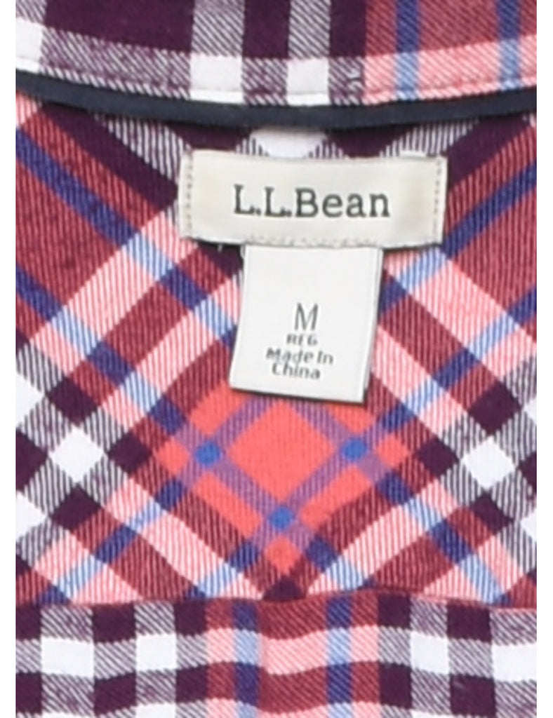 L.L. Bean Checked Shirt - M