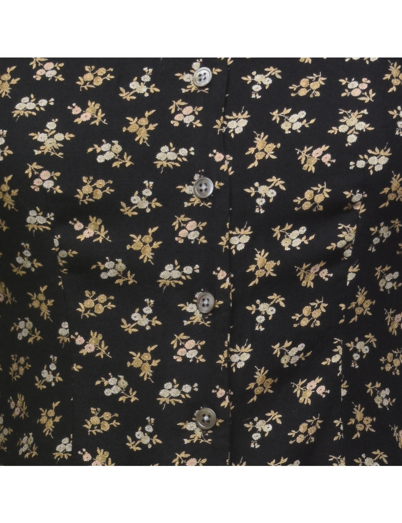 L.L. Bean Floral Blouse - M