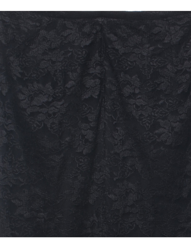 Lace Black Trousers - W32 L30