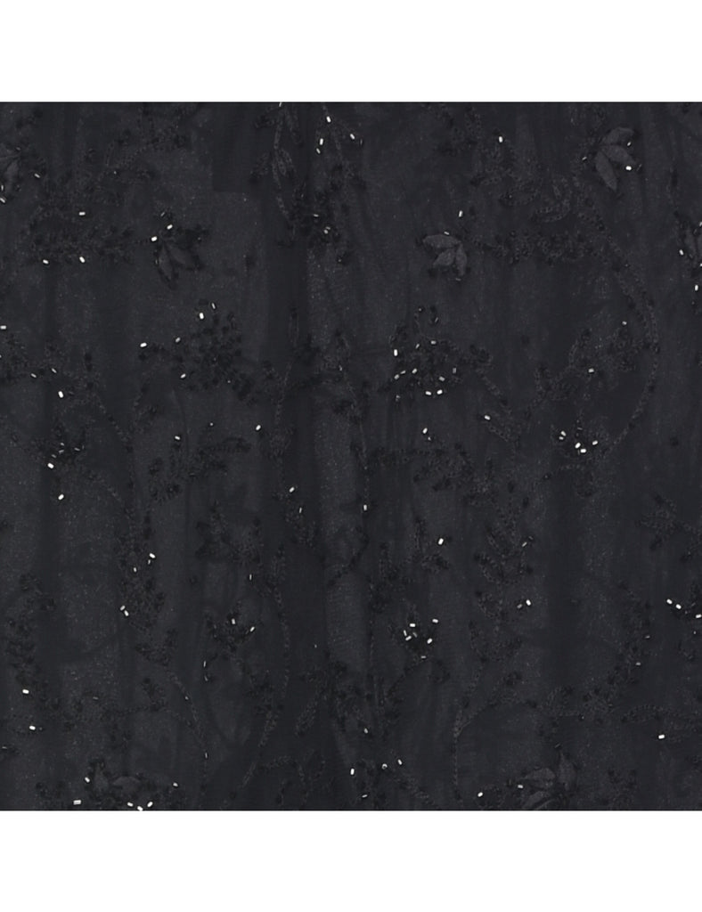 Lace Black Trousers - W30 L32