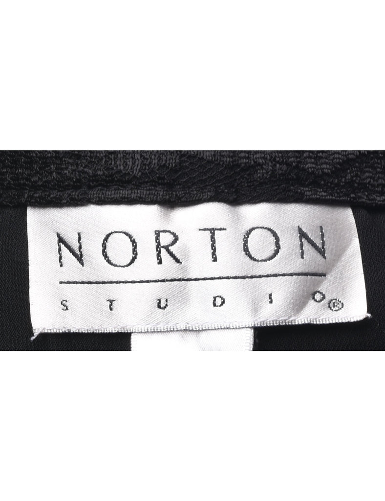 Lace Black Trousers - W32 L30