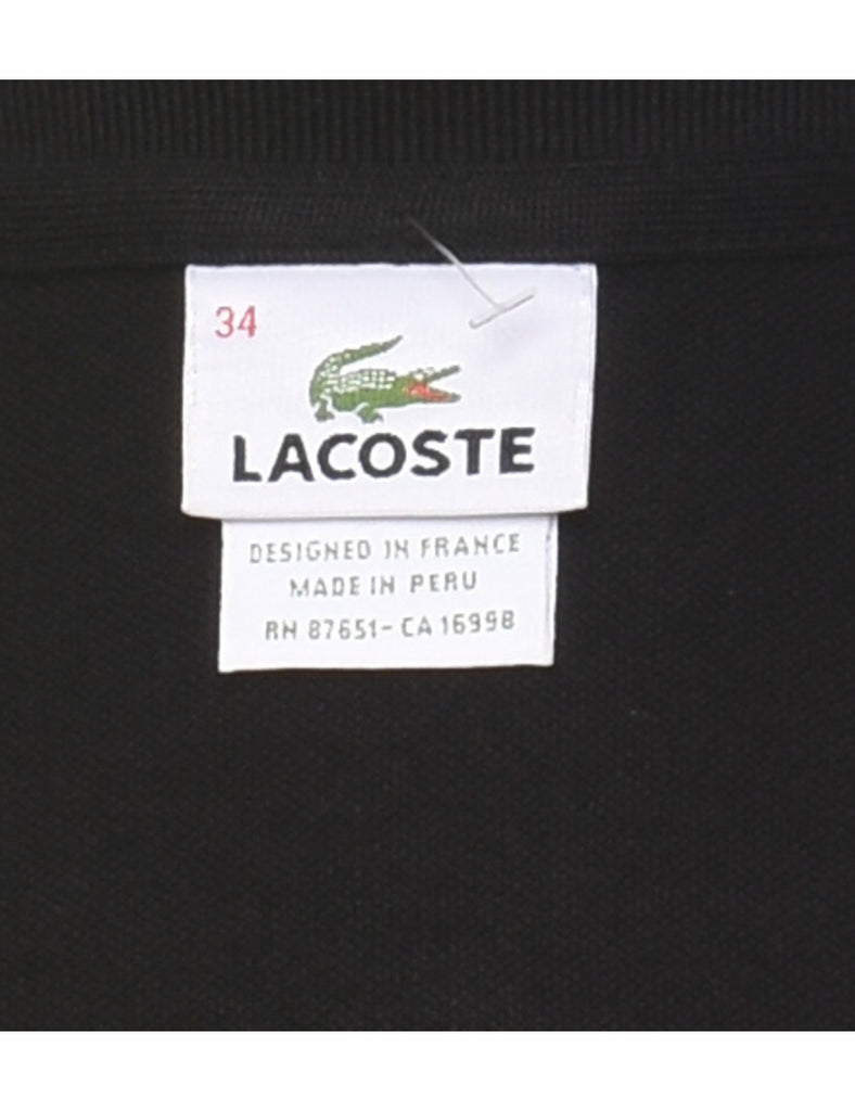 Lacoste Classic Black Polo Shirt - S