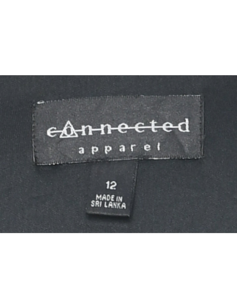 Leafy Print Dress - L