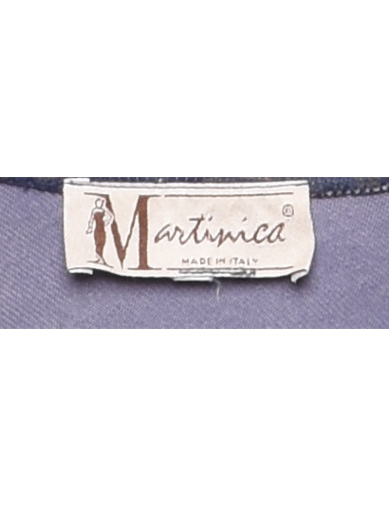 Leafy Print Maxi Dress - XS