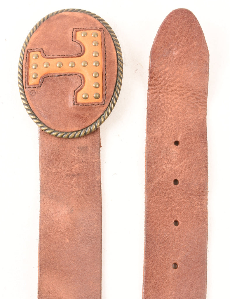 Leather Fashion Belt - S