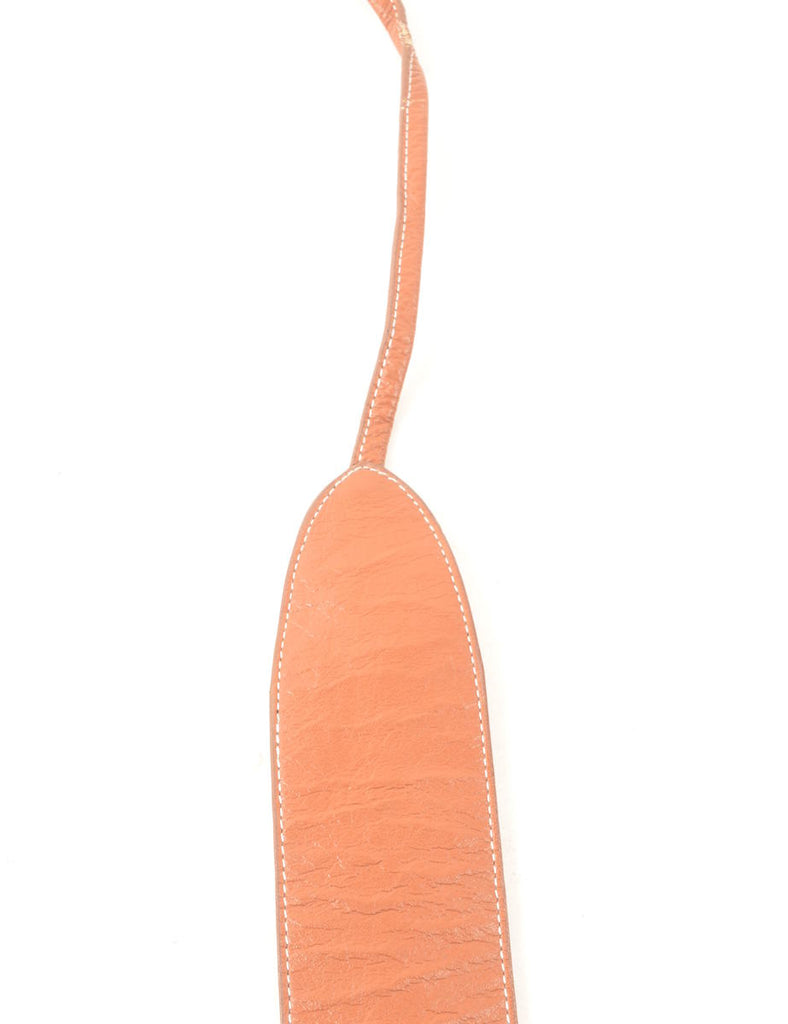 Leather Wide Belt - M