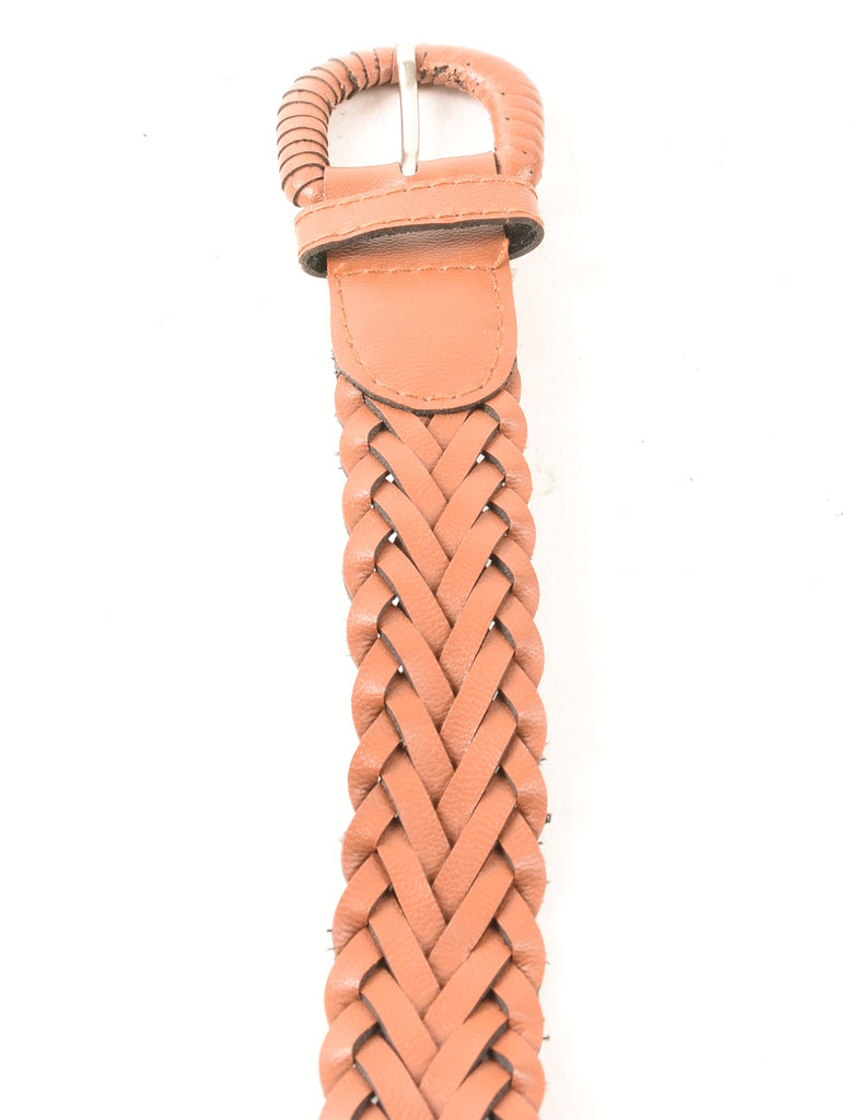 Leather Woven Belt - M