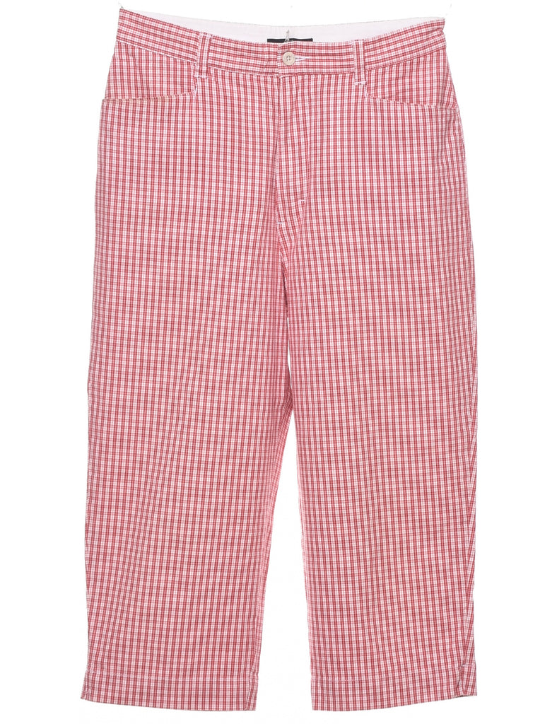 Lee Checked Trousers - W29 L19
