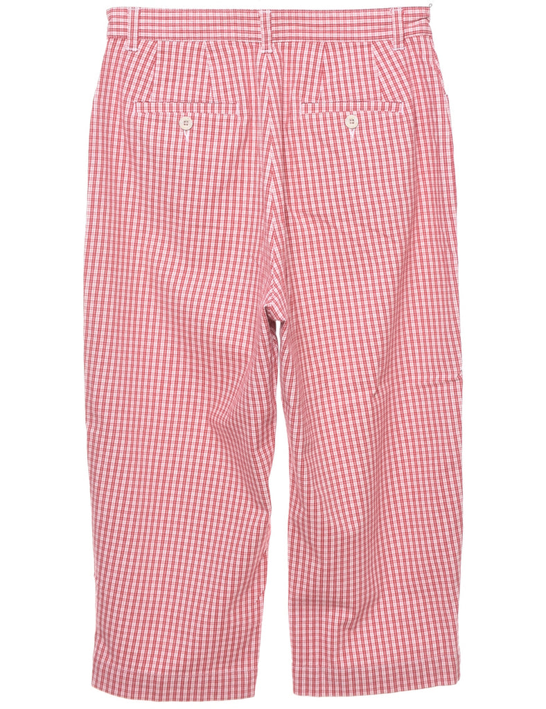 Lee Checked Trousers - W29 L19