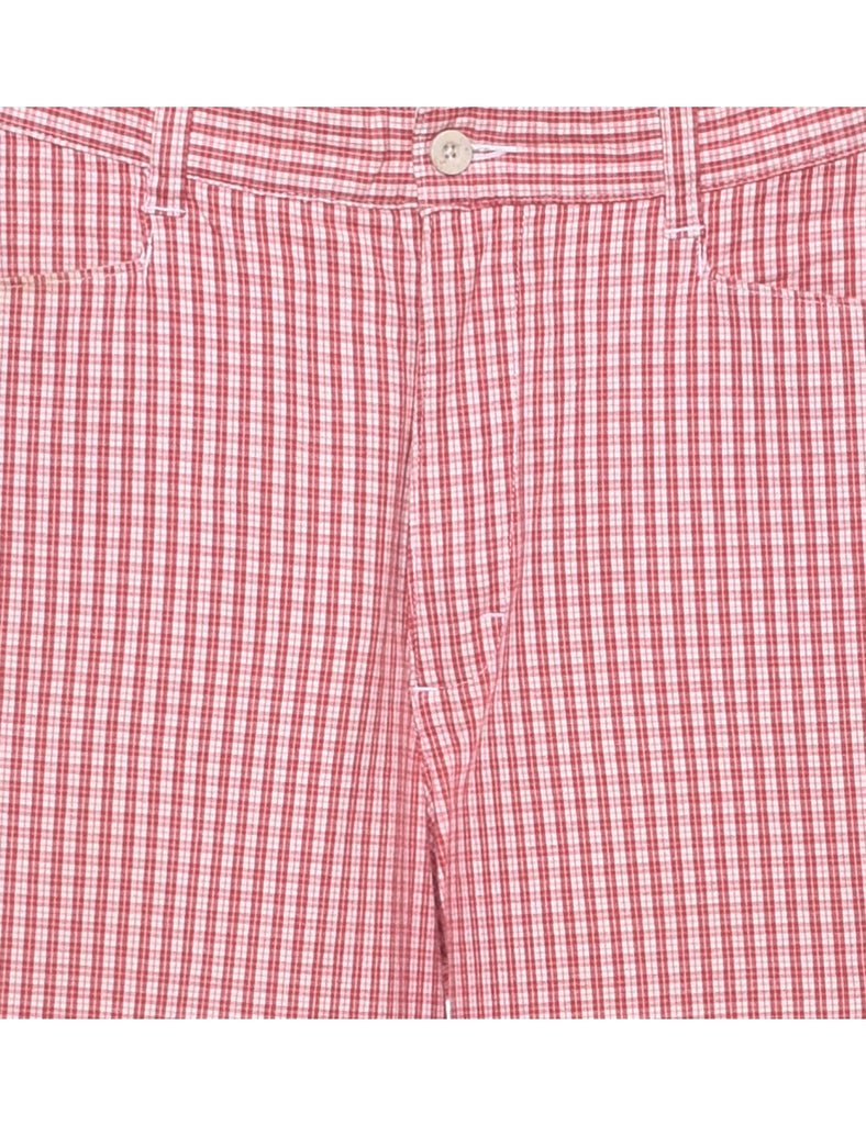 Lee Checked Trousers - W29 L19