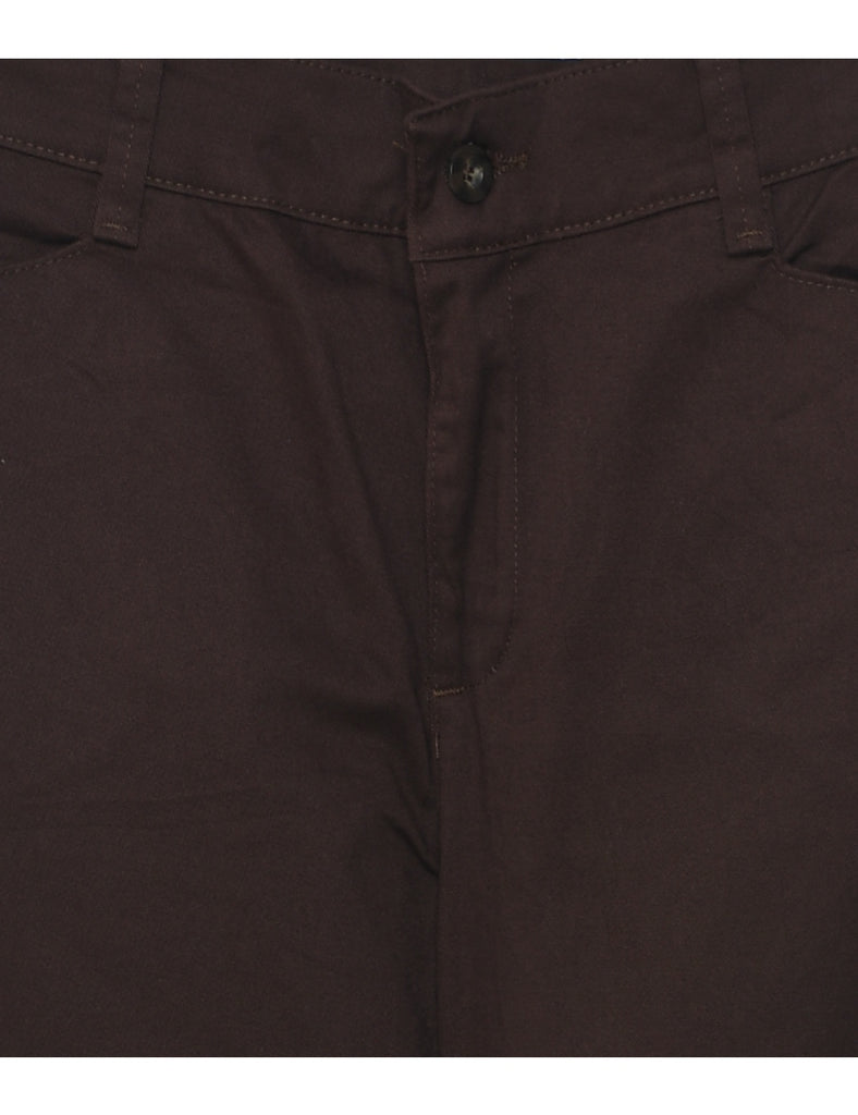 Lee Dark Brown Trousers - W35 L31