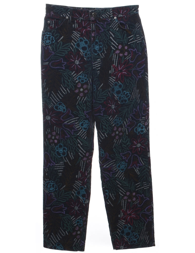 Lee Floral Print Trousers - W29 L29