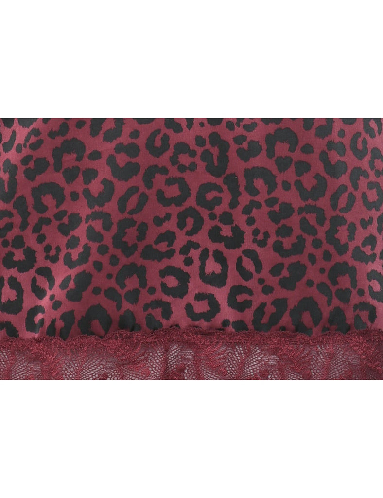 Leopard Pattern Slip - S