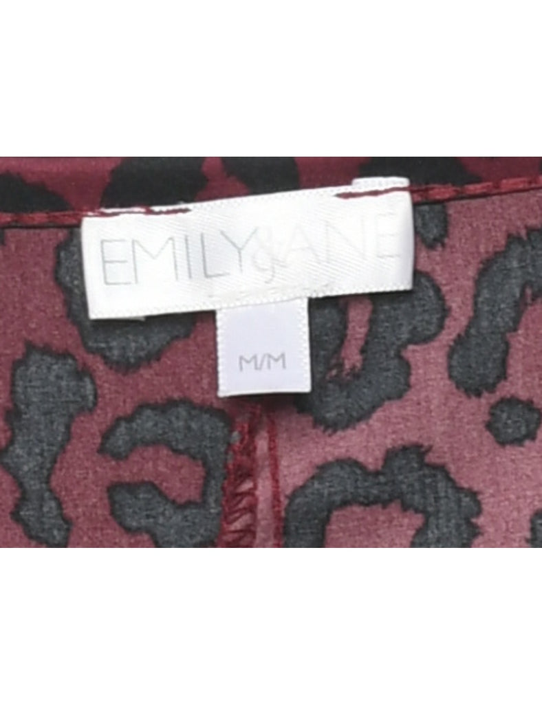 Leopard Pattern Slip - S