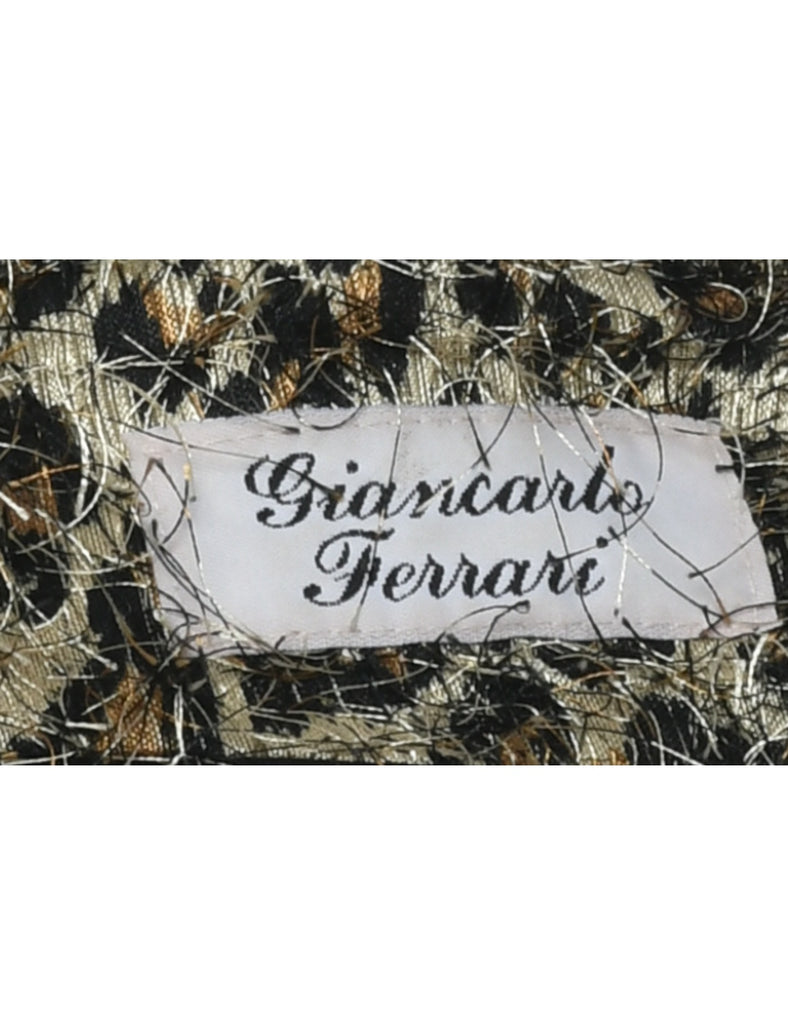 Leopard Print Jacket - L