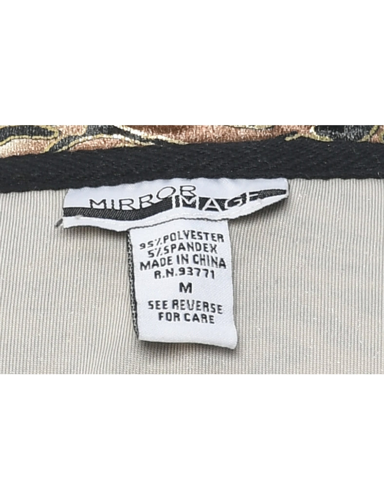 Leopard Print Jacket - M