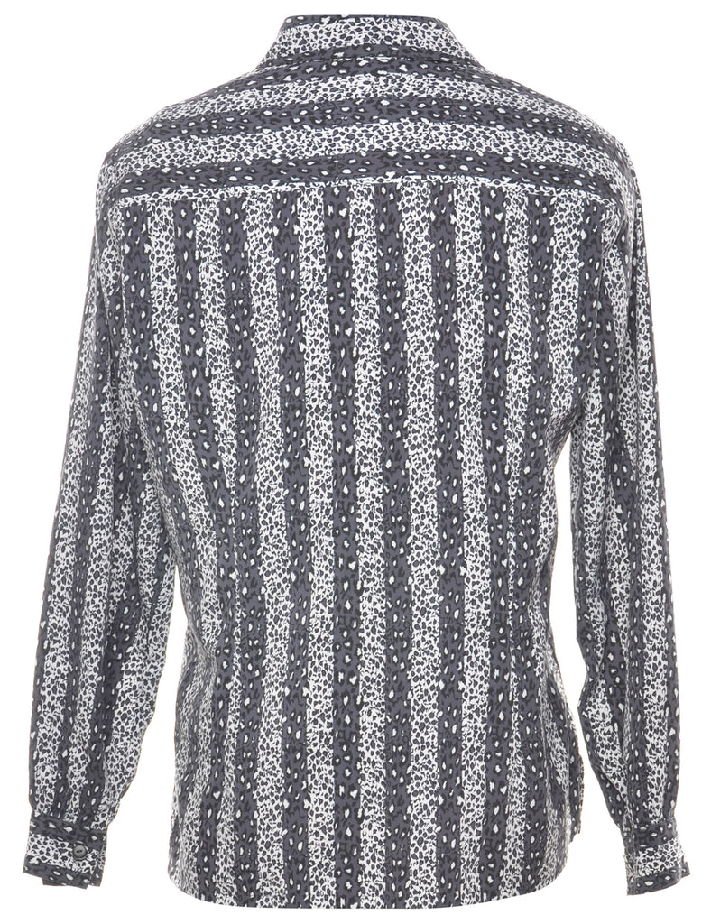 Leopard Print Shirt - M