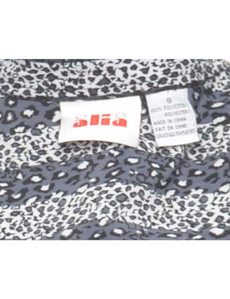 Leopard Print Shirt - M