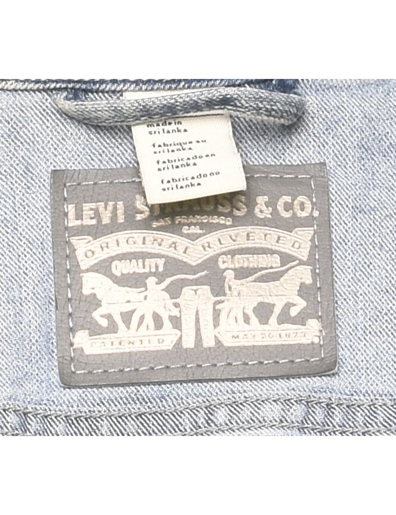 Levi's 1990s Light Wash Denim Vest - L