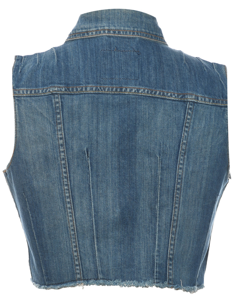 Levi's 1990s Stonewash Denim Vest - M