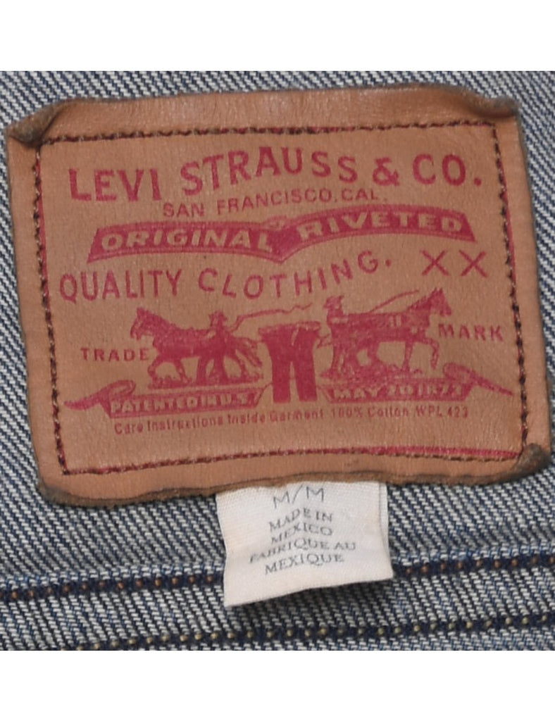 Levi's 1990s Stonewash Denim Vest - M