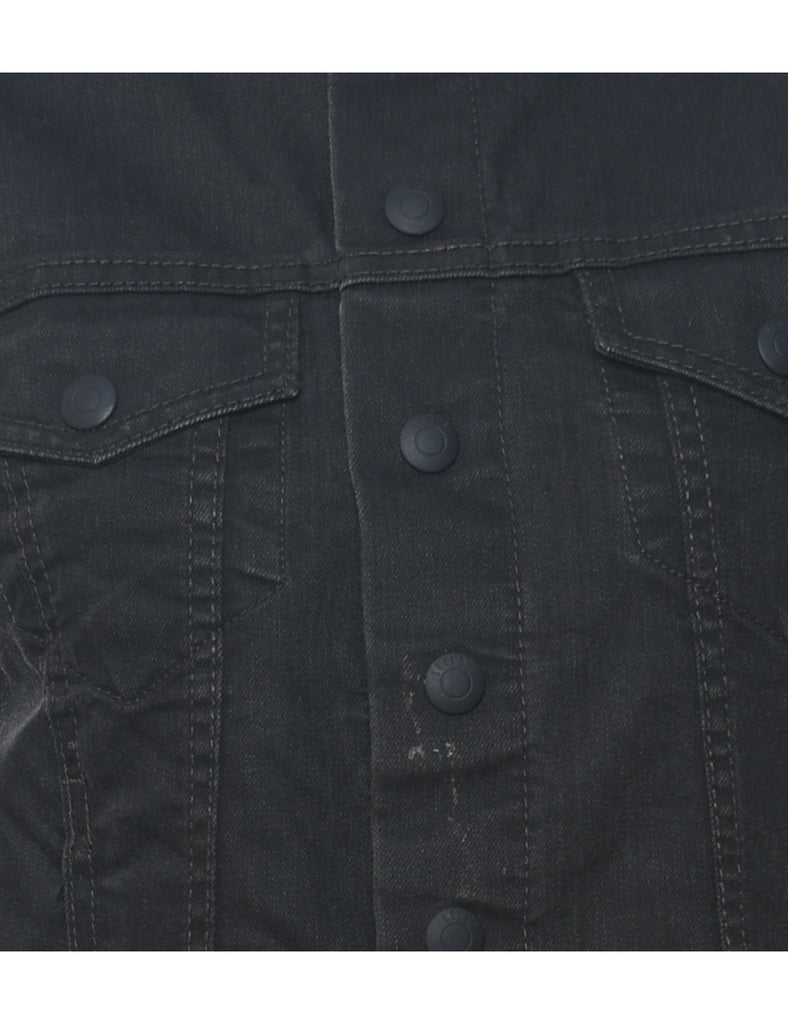 Levi's Black Denim Jacket - M