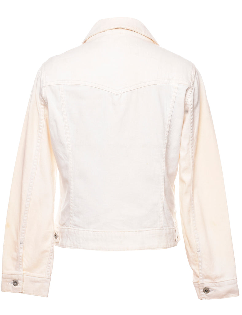 Levi's Denim Off-White Denim Jacket - M