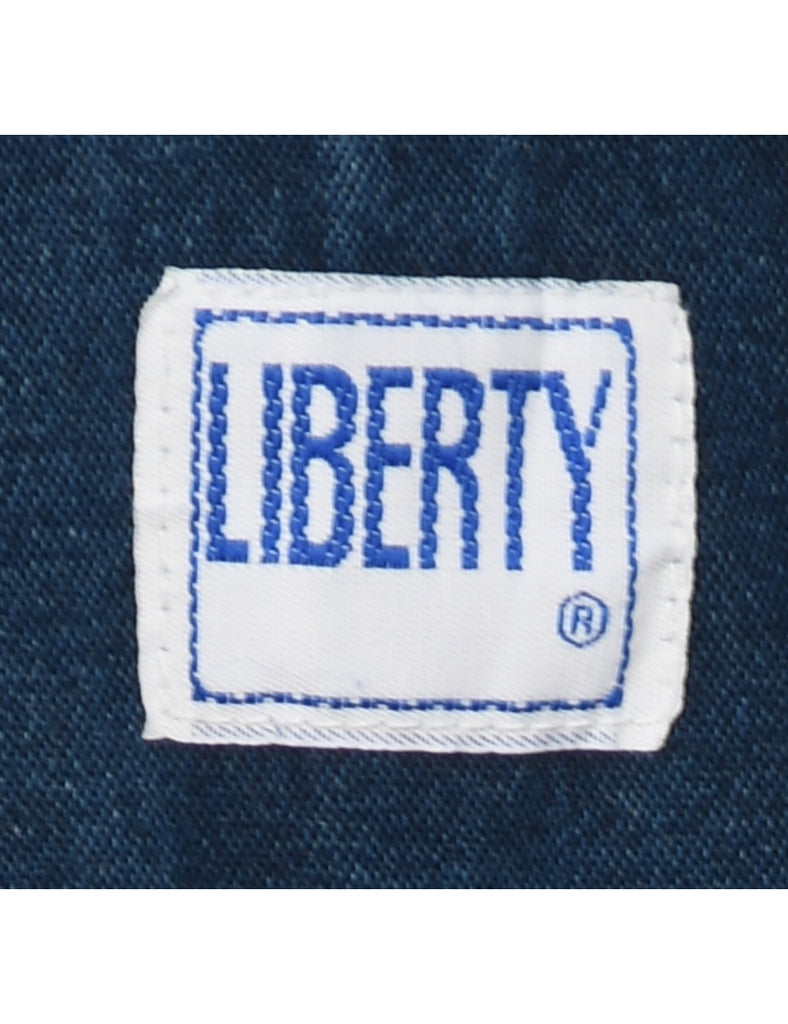 Liberty Dark Wash Dungarees - W40 L26