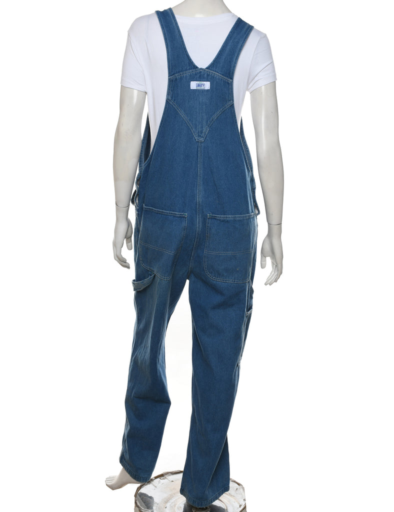 Liberty Denim Pinafore Dungarees - W38 L28