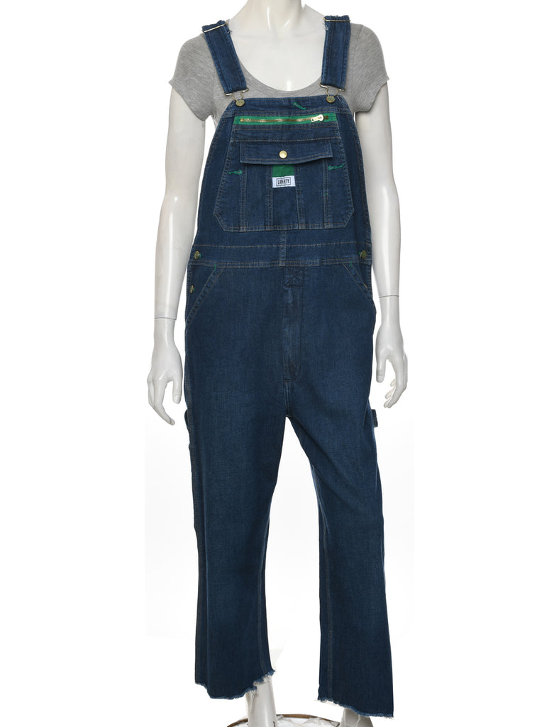 Liberty Frayed Hem Dungarees - W37 L24