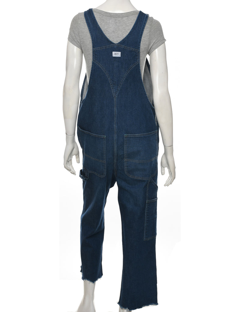 Liberty Frayed Hem Dungarees - W37 L24