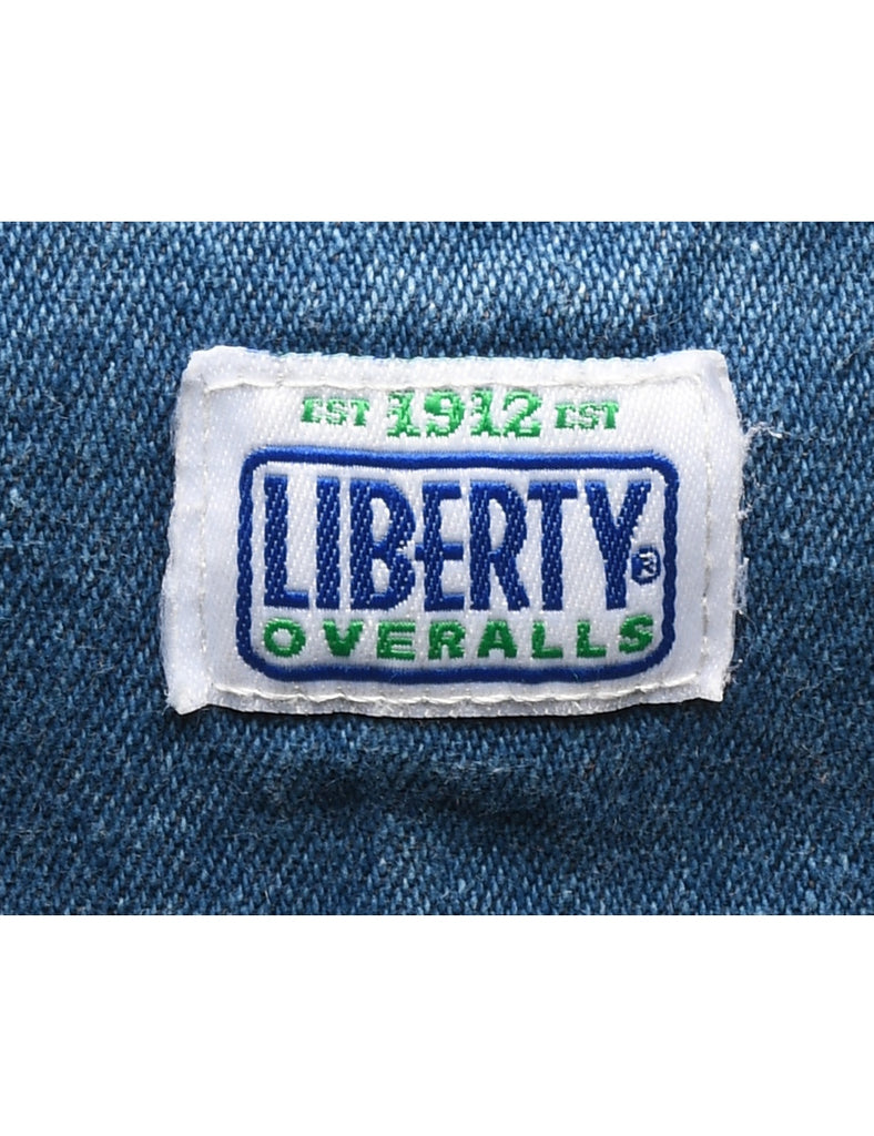 Liberty Frayed Hem Dungarees - W38 L26