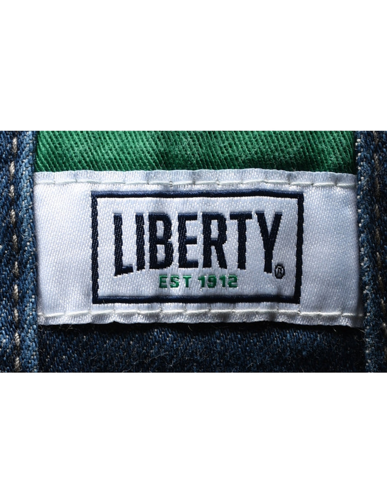 Liberty Frayed Hem Dungarees - W37 L24