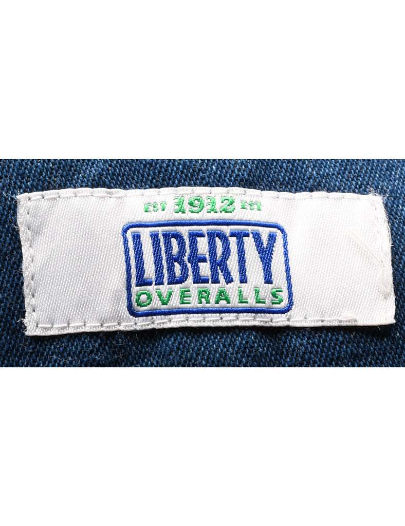 Liberty Indigo Dungarees - W38 L31