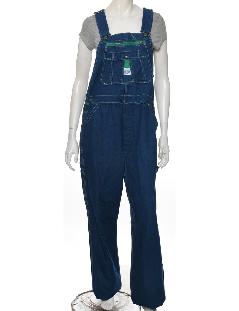 Liberty Straight Leg Indigo Dungarees - W36 L34