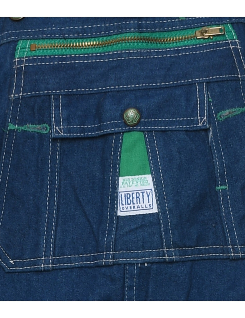 Liberty Straight Leg Indigo Dungarees - W36 L34