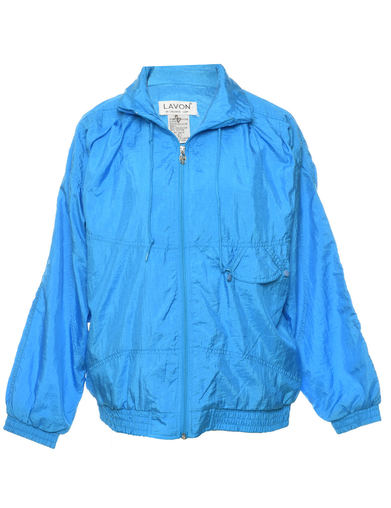 Light Blue Nylon Jacket - L