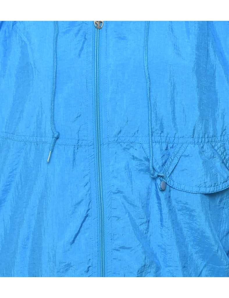 Light Blue Nylon Jacket - L