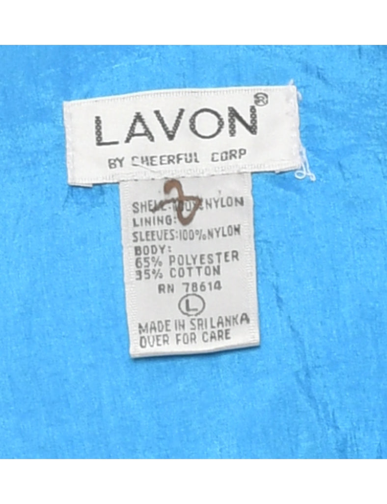 Light Blue Nylon Jacket - L