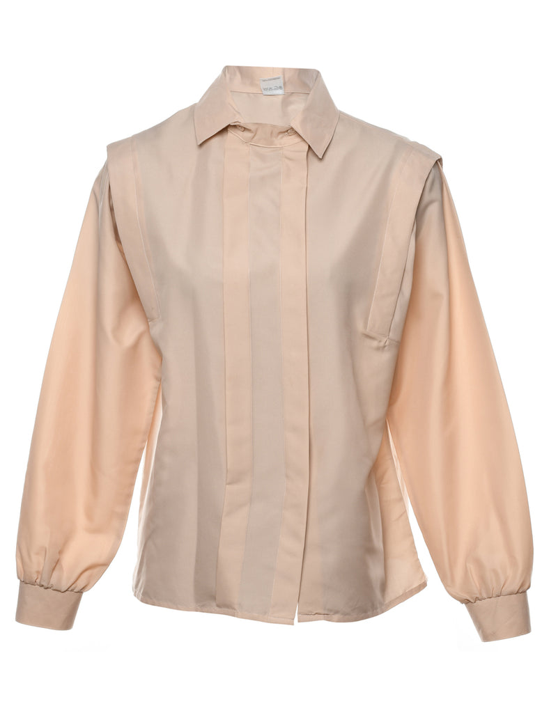 Light Brown Blouse - L