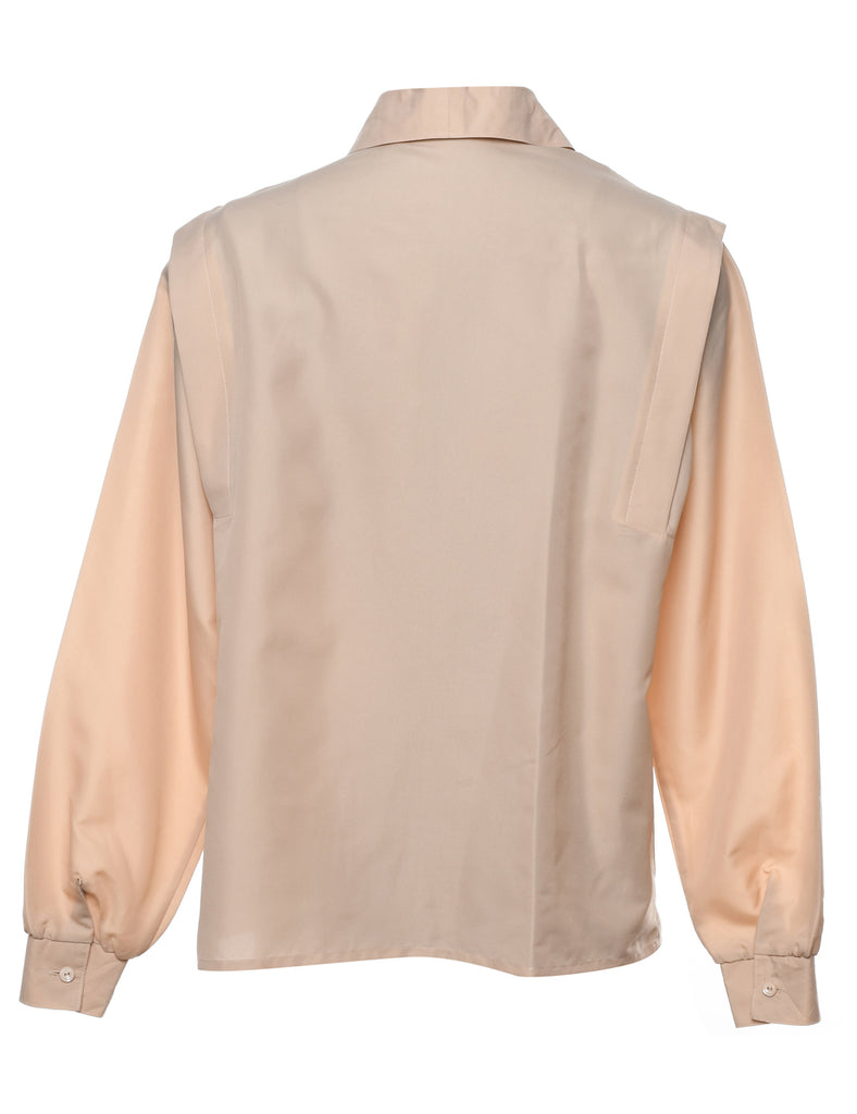 Light Brown Blouse - L