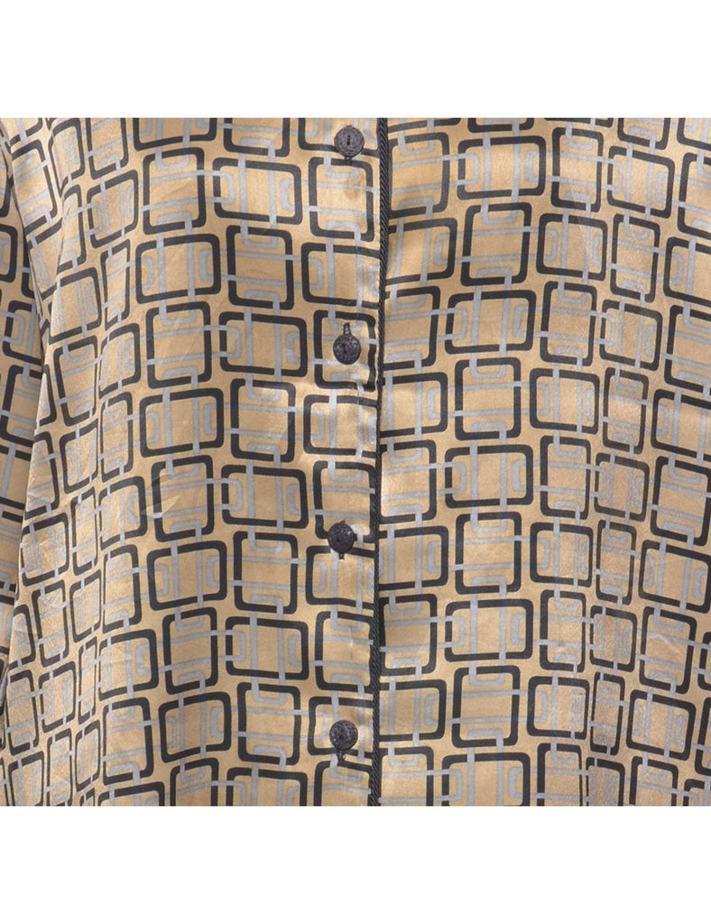 Light Brown Blouse - L