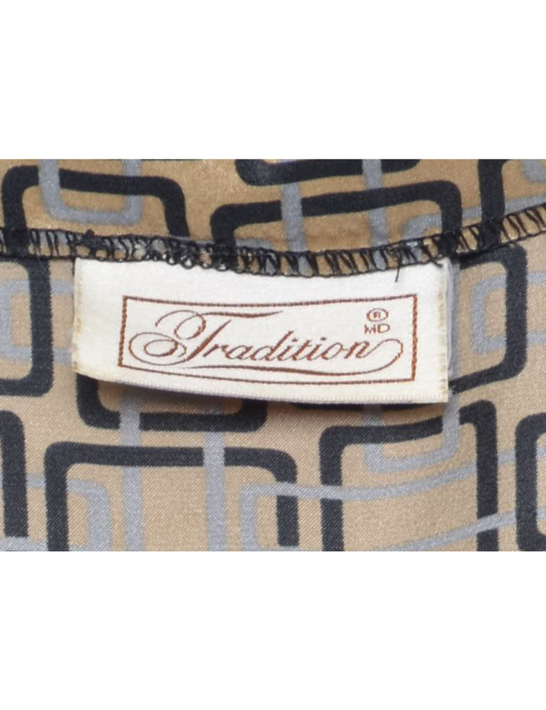 Light Brown Blouse - L