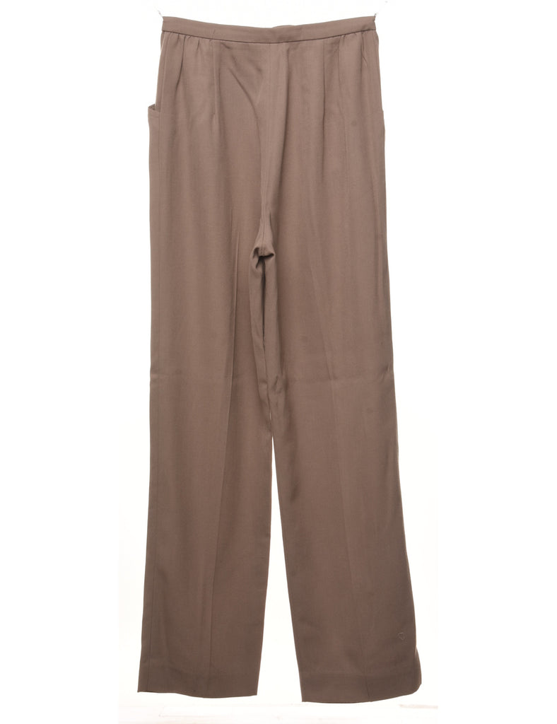 Light Brown Casual PleatedTrousers - W26 L30